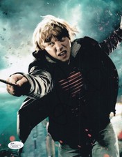 RUPERT GRINT signed (HARRY POTTER) Weasley movie 8X10 photo JSA COA N03128