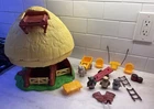 Ewok Family Hut with Figures 1984 Kenner Star Wars ROTJ Accessories
