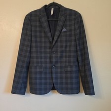 Zara Man Sport Coat/Blazer Chekers Pattern Size 40