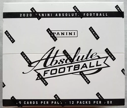 2020 Panini Absolute Football Value Pack Display Box