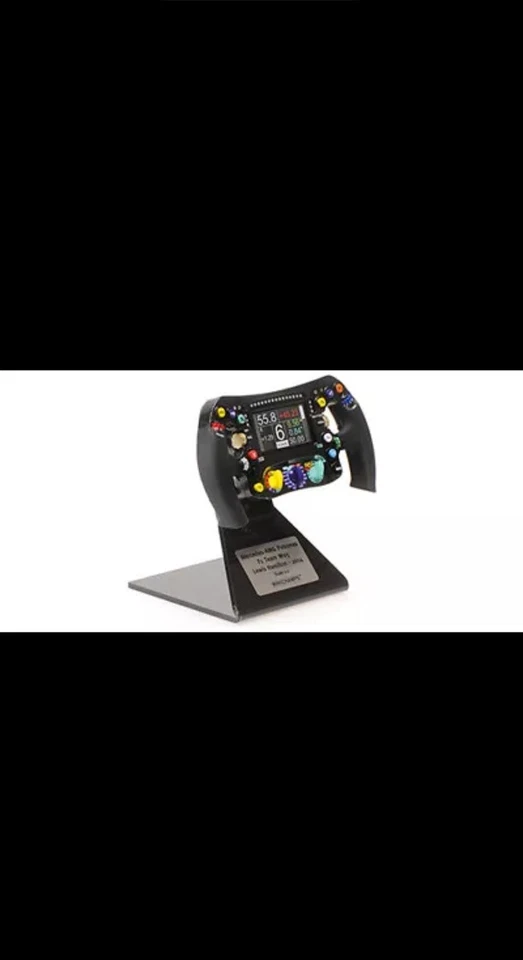 Minichamps 1/2 volante mercedes w05 lewis hamilton campeón del mundo 2014 Foto 4 de 4