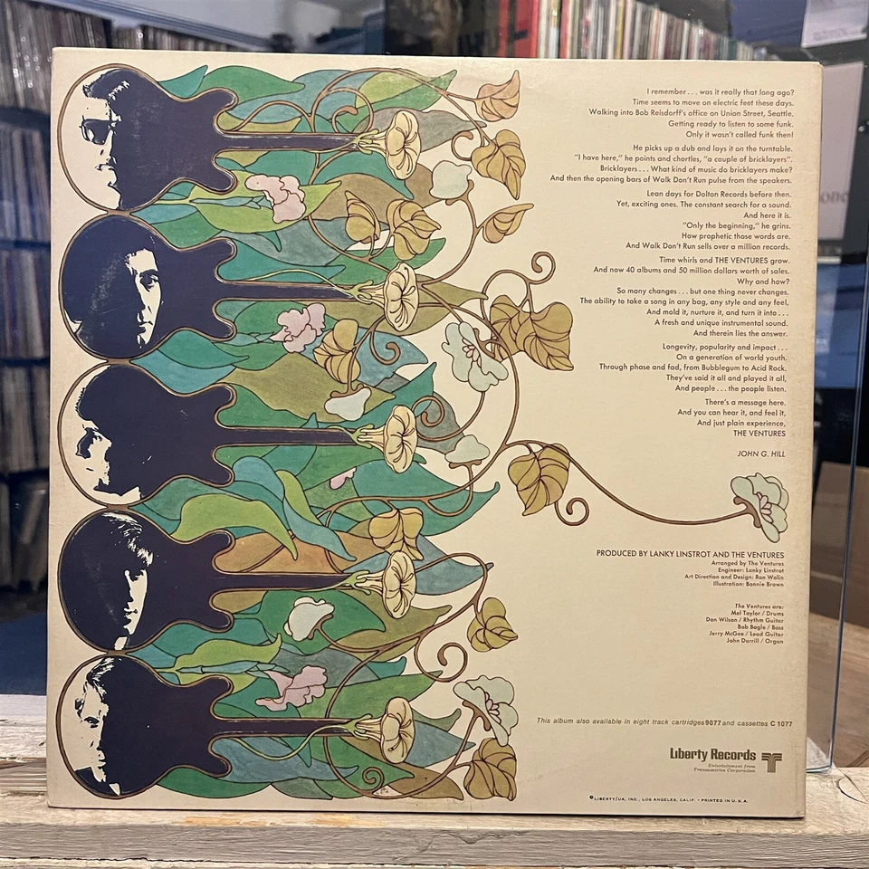 [ROCK/POP]~EXC 2 DOUBLE LP~The VENTURES~10th Anniversary Album~[1970~LIBERTY~Iss - Image 2 of 4