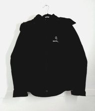 B&c Mercedes Benz Soft Shell Jacket Size M With Detachable Hood Zipped Pockets