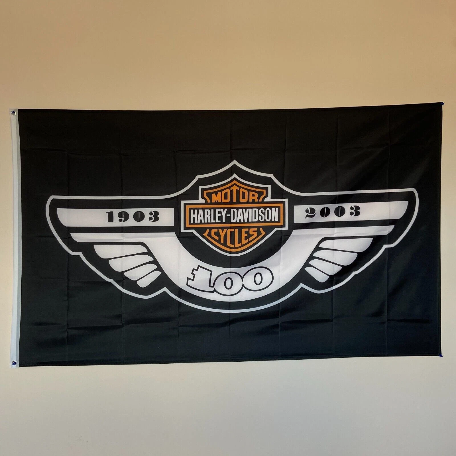 Haarleyy Davidson Motorcycle House Flag Banner Garage Sign
