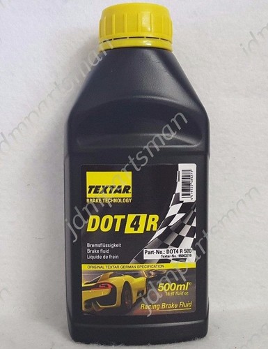 TEXTAR DOT 4 RACING Brake Fluid 608¬∞F Dry 500ml DOT4R | Aftermarket ...