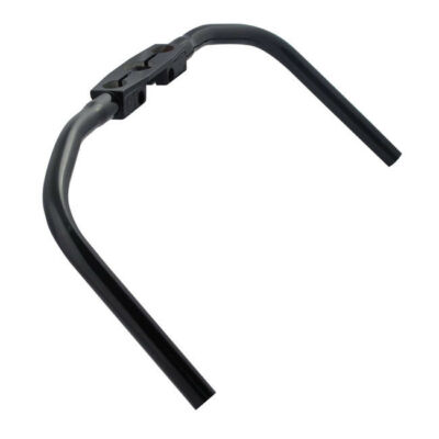 Paughco Boardtrack Springer Bar, Schwarz, für Harley - Davidson