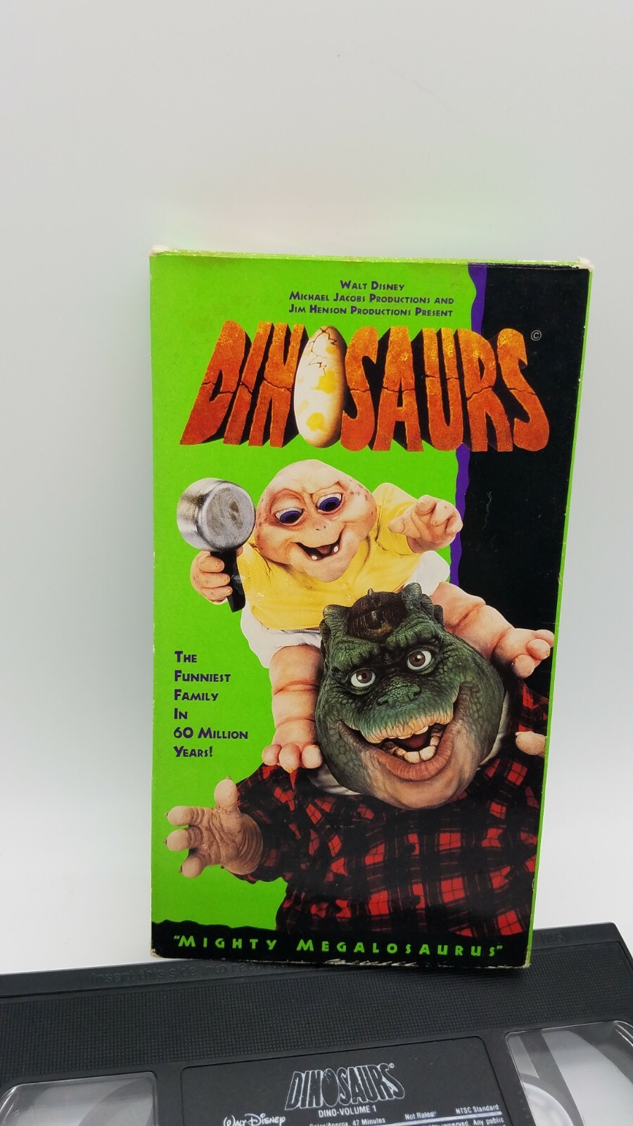 WALT DISNEY DINOSAURS TV SERIES MIGHTY MEGALOSAURUS Volume 1 VHS eBay
