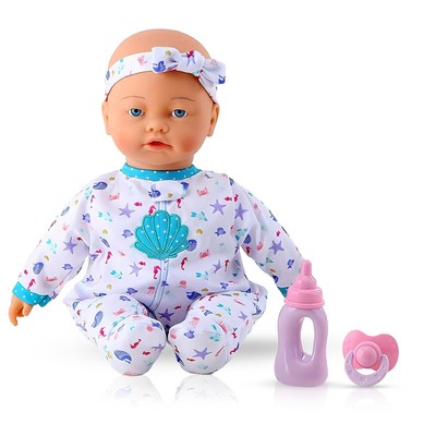 Inch Interactive Baby Doll - Realistic Baby Doll w/ Expressions - Touch Activate
