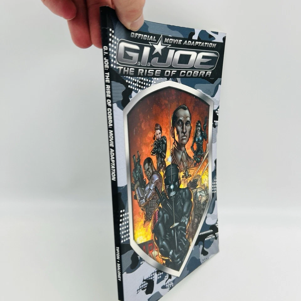 G.I. Libro de bolsillo Joe The Rise of Cobra adaptación cinematográfica cómic TPB comercio Foto 4 de 4