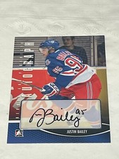 2012-13 ITG Heroes and Prospects Auto Justin Bailey #A-JB Auto
