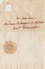 Lettre Autographe Signée De Chateaubriand – 1827 – Manuscrit Original XIXème