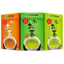 SET of 3 BOX Ito En Japanese Premium Oi Ocha Matcha Genmaicha Hojicha Green Tea