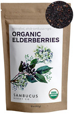 Organic Elderberries 1 Lb