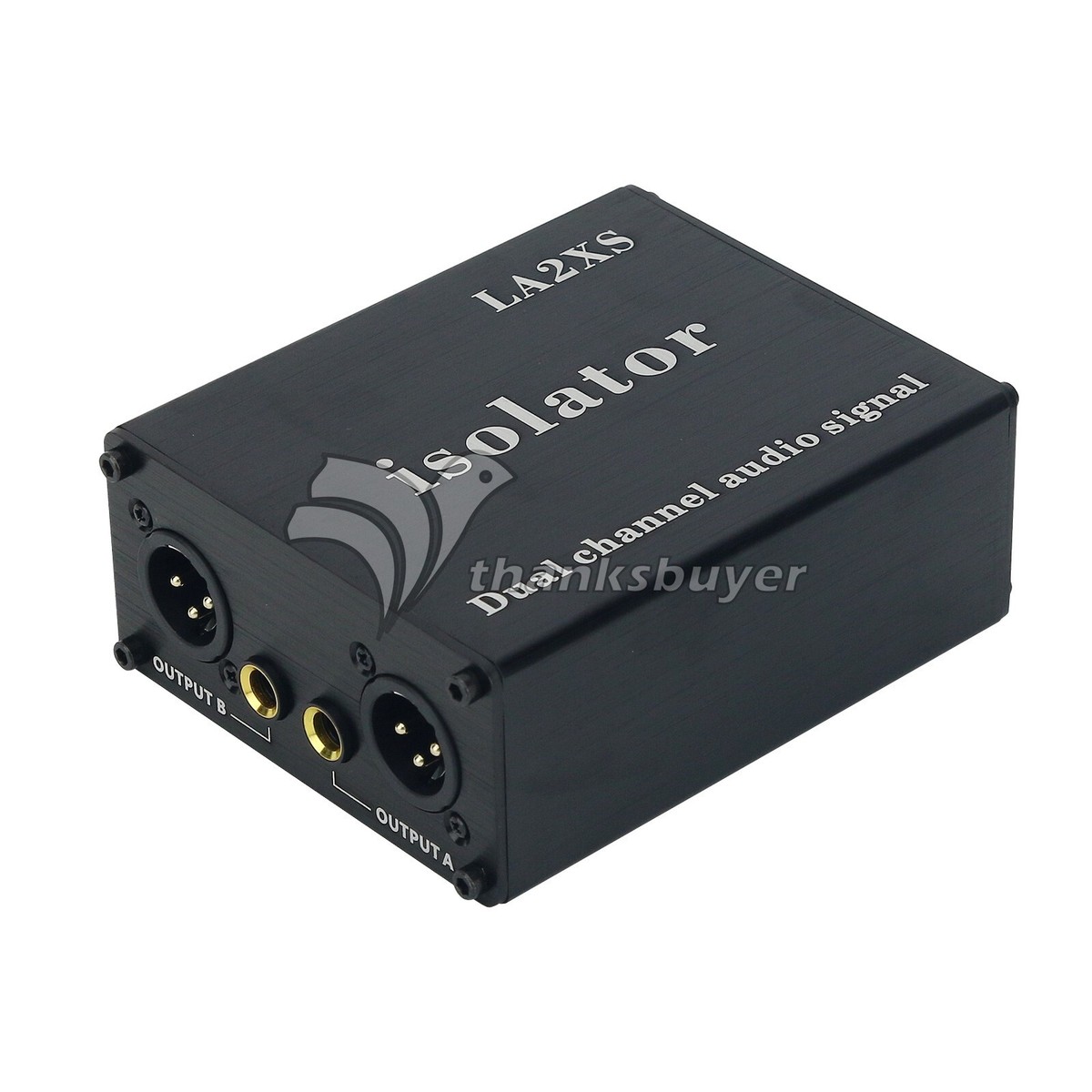 LA2XS Audio Isolator Ground Loop Isolator Supports 6.5MM XLR 