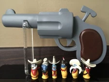 Who Framed Roger Rabbit Dum-Dum Gun 6 Toon Bullet Prop-Free DHL Express Shipping