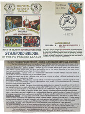 Chelsea v AFC Bournemouth 5th December 2015 Dawn First Day Cover