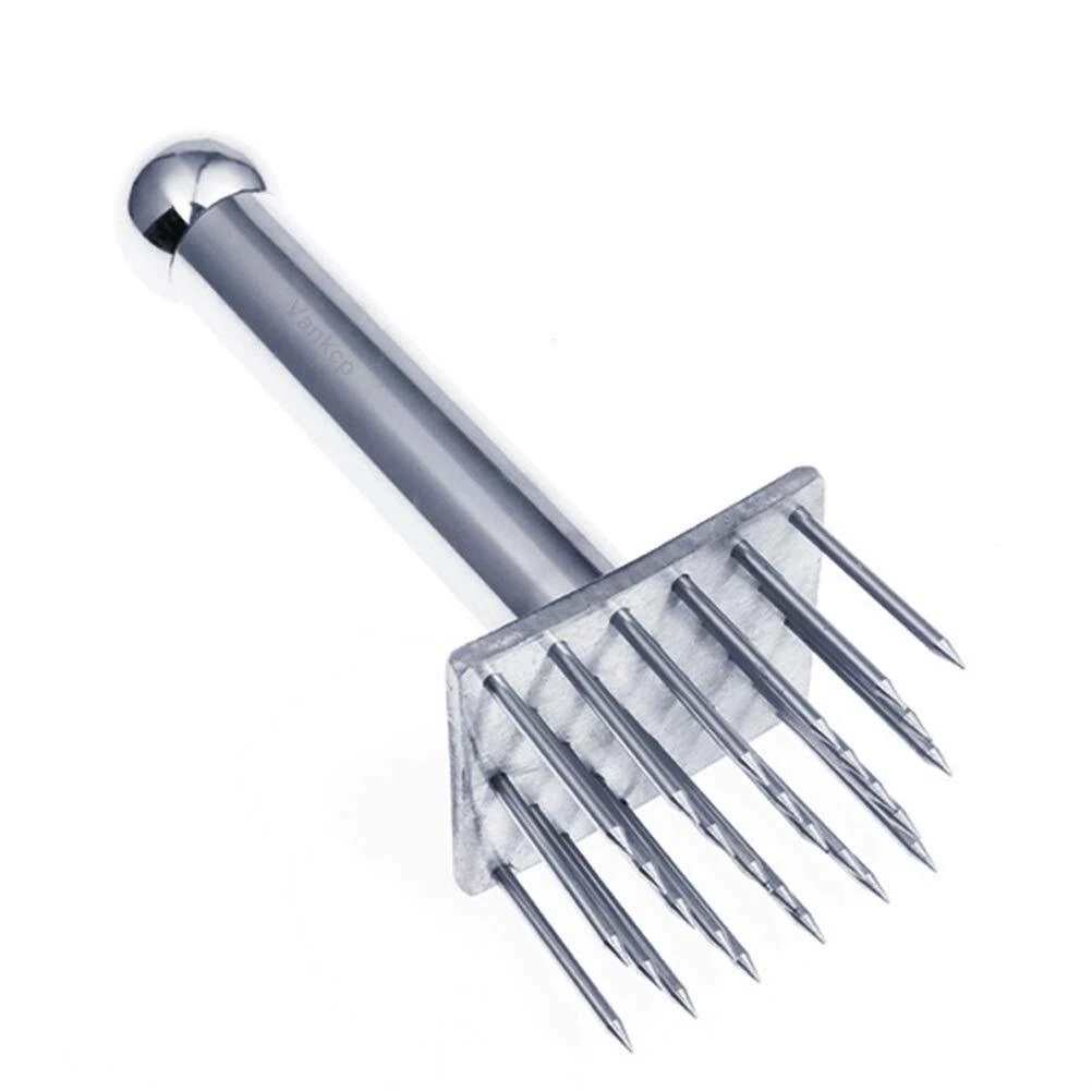 Professional Meat Tenderizer Tool Poultry Tenderizers with 28 Stainless Steel...