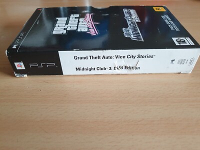 Pack Double PSP : GTA Vice City Stories + Midnight Club 3 Dub Edition - PAL ESP