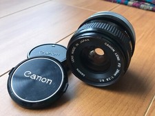 Exc 5 Canon FD 28mm F2.8 S.C. Wide Angle MF Lens Japan
