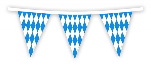 Produktbild von Oktoberfest Deko Set - Blaue Weiße Bavaria Dekoration Für Die Wiesn-Party