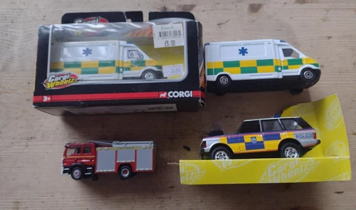 JOB LOT OF BOXED VINTAGE CORGI  OTHERS MIXED LOT