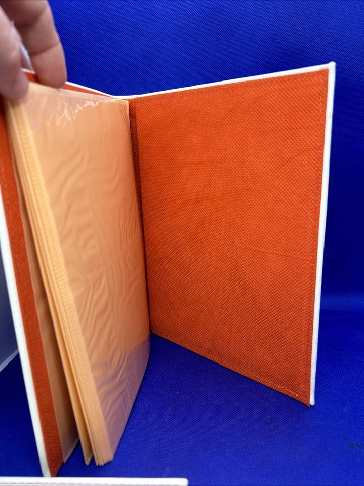 Фотоальбом Prinz вмещает 80 фотографий — 4 дюйма x 6 дюймов новый белый с оранжевым подсолнухом - Изображение 4 из 4