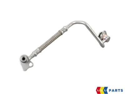 NEW GENUINE BMW PETROL ENGINE TURBOCHARGER OIL SUPPLY INLET PIPE 
