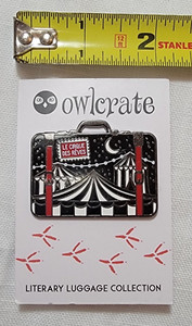 The Night Circus OwlCrate Literary Luggage pin Series 1, #4 of 12