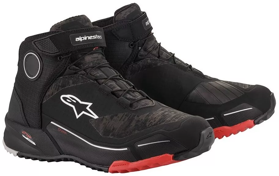 Alpinestars Cr X Drystar Size 14 Motorcycle Shoes Waterproof