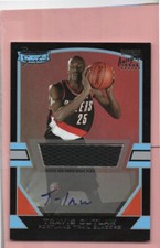 TRAVIS OUTLAW 2003-04 Bowman Signatures #87 S#0050/1075 AU JSY