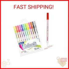 BAZIC Collorelli Gel Pen 1.0mm Glitter Color, Acid Free Smooth Writing for Drawi