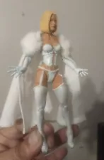 1/12 Sodier Female White Cloak Cape with fur collar for 6'' shf tbl Figma