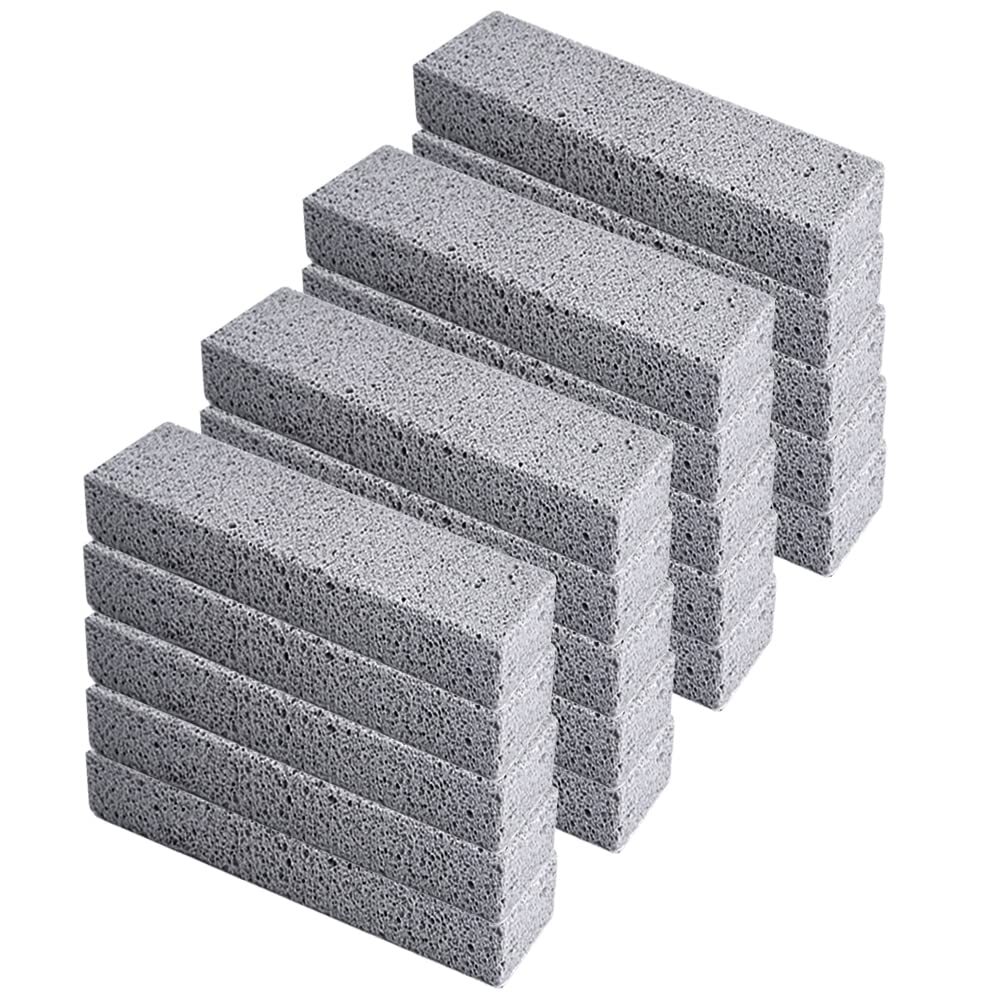 20-Pack Pumice Stone Toilet Bowl Cleaner Sticks for Stubborn Stains Removal