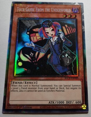 yugioh card tour guide Yu-Gi-Oh! - from The Underworld (EXVC-EN084) - Extreme Victory - Unlimited Edition When this card is Normal Summoned YuGiOh Trading Card Game Rarity