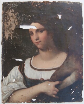 ANTIQUE Oil PAINTING After 1500's ITALIAN Old Master RENAISSANCE ...