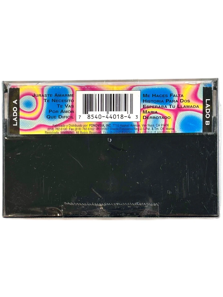 Кассетная лента GRUPO CAPATAZ juraste amarme Nuevo Sellado 1997 Latin Rara Musica  - Изображение 2 из 4