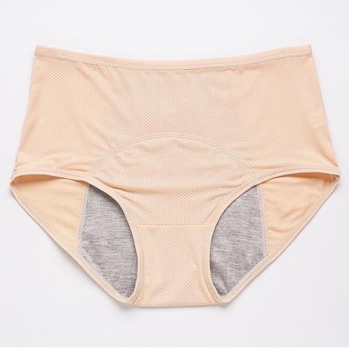1/3/5pcs Womens Girl Period Panties Leak-Proof Cotton Briefs Menstrual Underwear - Picture 19 of 35