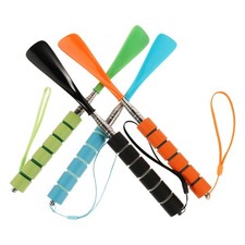 4pcs Shoe Horn Long Handle: Telescopic Stainless Steel Dressing Stick Shoe