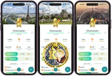 Pokémon TRADE—Go —Shiny Charmander — Paris Background—20k Stardusts — Digital♻️