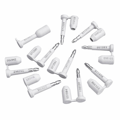 Nageldichtungen ISO 17712 H nummeriert C-TPAT | LKW-Container | 10/50/100