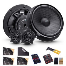 Lautsprecher für VW Polo VI (AW) Front inkl. Dämmung | Plug & Play | OPTION