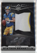 2023 Panini Black Rookie 3/199 Stetson Bennett IV #204 Patch Auto 0pj6
