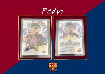 2025/26 Futera FC Barcelona FX Pedri Maestro /49   16/49   BMS11