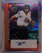 Leaf 2024 Metal Collective Brennan Armstrong RC Auto Orange Shimmer #/10 LA-BA1