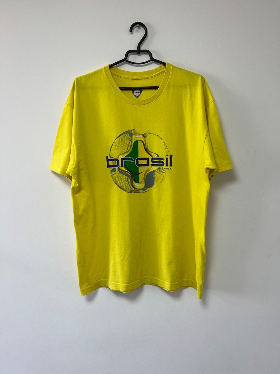 ヴィンテージTシャツNike brasil futebol トータル90 ナイキ トータル