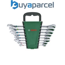 Bosch Hand Tools Ratchet Combination Wrench Set 8-Piece 1600A027PS
