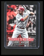 2022 Topps Series 1 - Welcome to the Show Joey Votto #WTTS-27 Cincinnati Reds 