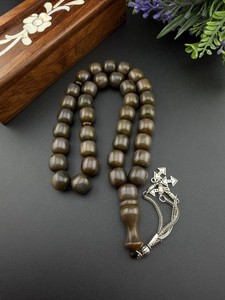 Vintage Tasbih Sandalous Misky Misbah 35-bead Prayer Rosary مسبحة سبحة مسكي N819