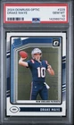 2024 Panini Donruss Optic Drake Maye Rated Rookie PSA 10 GEM MT RC Patriots QB