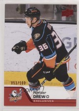 2020-21 Upper Deck AHL Exclusives 53/100 Hunter Drew #94 7l6